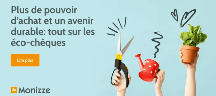Plus de pouvoir d’achat et un avenir durable: tout sur les éco-chèques