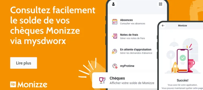 Comment consulter facilement le solde de vos chèques Monizze via mysdworx?