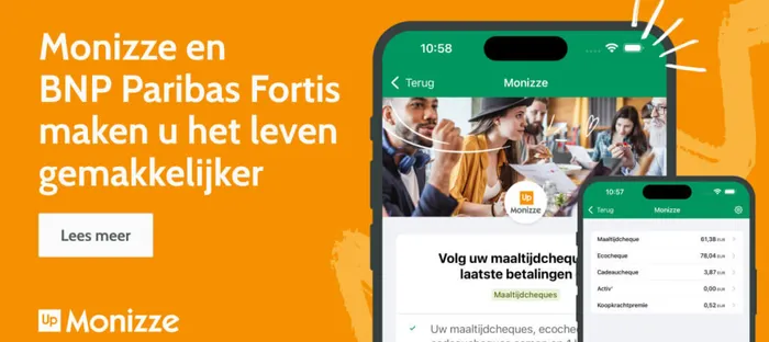 Raadpleeg het saldo van uw cheques ook in uw BNP Paribas Fortis-app