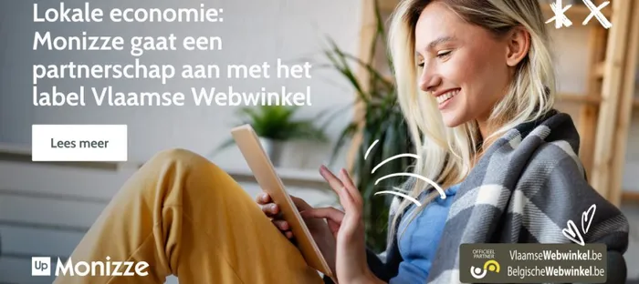 Lokale economie: Monizze gaat een partnerschap aan met het label Vlaamse Webwinkel