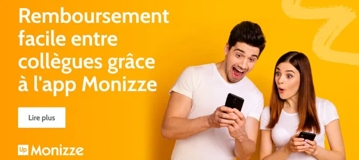Remboursement facile entre collègues grâce à l’app Monizze