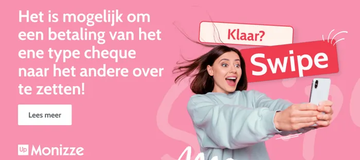 Hoe een transactie met het ene type cheque naar het andere overzetten?