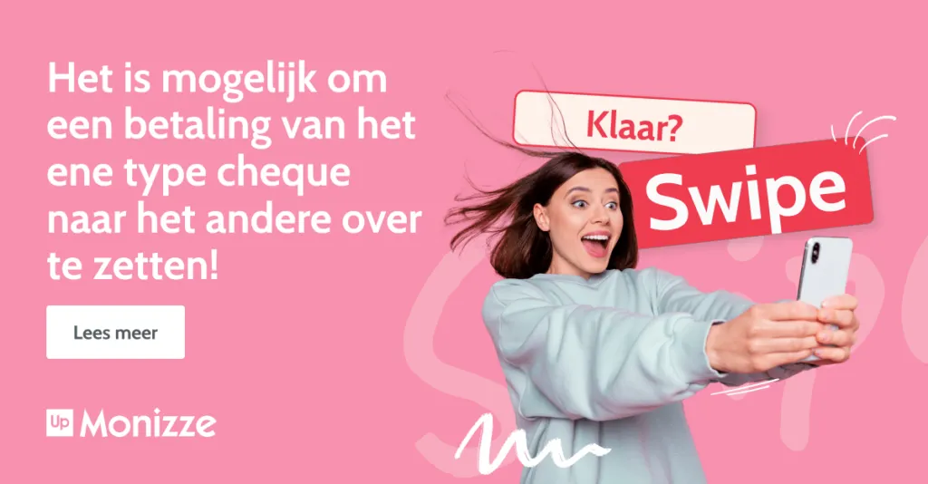 Hoe een transactie met het ene type cheque naar het andere overzetten?